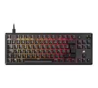 Clavier gaming mecanique CORSAIR K70 CORE TKL RGB - Switchs lineaires CORSAIR MLX Red v2 - Insonorisation - Molette rotative - Stockage embarque