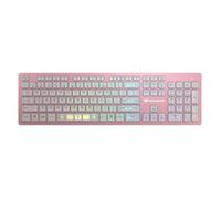 Clavier gaming - Cougar Gaming - VANTARAXPINK - Rose - Touches ciseaux - Anti-ghosting - 8 effets de rétroéclairage - AZERTY