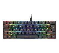 Clavier Gaming DELTACO GAMING Clavier de jeu mini RVB noir Noir G