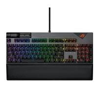 ASUS ROG Strix Flare II clavier Jouer USB AZERTY Français Noir, Gris