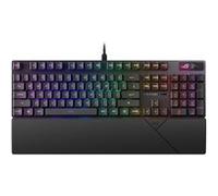 ASUS ROG STRIX SCOPE II clavier Jouer USB AZERTY Français Noir