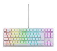 CHERRY Clavier gaming mécanique filaire XTRFY K4V2 TKL RGB AZERTY Blanc