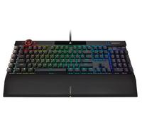 Corsair Clavier mécanique gaming K100 AZERTY Cherry MX Speed RGB USB Noir