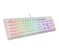 Clavier Gaming filaire Azerty Genesis Thor 303 Blanc