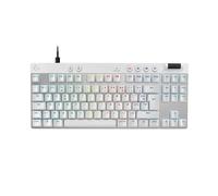 Clavier gaming filaire Azerty Logitech PRO X TKL Rapid sans pavé numérique Blanc