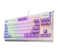 Clavier gaming filaire Azerty SteelSeries Apex 3 TKL Améthyste