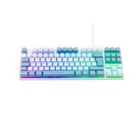 Clavier Gaming filaire Azerty The G-Lab Keyz Caesium Blanc et Gris