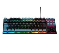 Clavier Gaming filaire Azerty The G-Lab Keyz Caesium TKL BG Noir et Gris