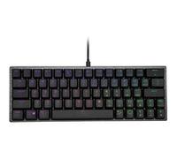 Cooler Master Clavier gaming SK620 60% USB‑A, switches mécaniques low‑profile, RGB, AZERTY Gris