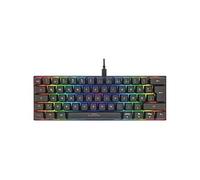 Clavier Gaming GAMING Clavier de jeu mini RVB noir