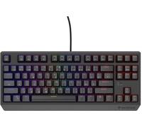 Clavier Gaming Genesis Thor 230 Tkl Cz/Sk Rgb Mécanique Outemu Rouge Noir Hot Swap