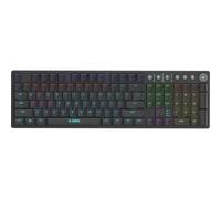 Clavier Gaming - Ibox - Aurora K-6 - Mécanique - Rétroéclairé RGB - Sans fil