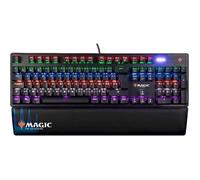 Clavier Gaming - KONIX - Magic The Gathering - Mécanique AZERTY - Anti-ghosting - 20 Effets Lumineux