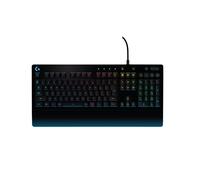 Clavier Gaming Logitech G213 Prodigy RGB - AZERTY Français - Résistant Éclaboussures - Noir