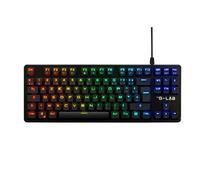 The G-Lab – Clavier mécanique Keyz Platinium TKL – Red Switch Outemu Low Profile, AZERTY FR, RGB