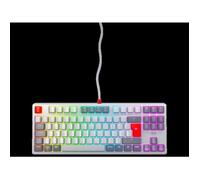 CHERRY XTRFY Clavier gaming mécanique K4V2 RGB TKL Retro AZERTY MX2A Red Noir