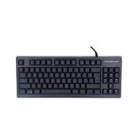 Clavier gaming mécanique, compact rétroéclairé RGB filaire avec 25 touches programmables et double injection couleur, clavier PC compact for joueurs et professionnels en bureau ou tournois