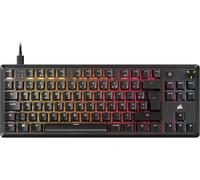 Clavier gaming mecanique CORSAIR K70 CORE TKL RGB - Switchs lineaires CORSAIR MLX Red v2 - Insonorisation - Molette rotative - Stockage embarque