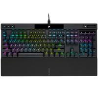 CORSAIR K70 RGB PRO Clavier de Jeu Mécanique Filaire - Interrupteurs Linéaires Cherry MX Red, SOCD, PBT Double-Shot Keycaps, 8000Hz Hyper-Polling, NKRO, Anti-Ghosting, Tournoi Switch, AZERTY FR - Noir