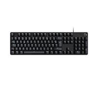 Logitech G 413 SE Clavier de Jeu mécanique Pleine Taille - Clavier rétroéclairé avec commutateurs mécaniques tactiles, Anti-ghosting, pour Windows et MacOS, Disposition AZERTY Belge - Noir