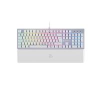 Clavier Gaming Mécanique Newskill Serike V2 Blanc | Switch Red Hotswap | RGB | Châssis Alu | Personnalisable