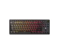 Clavier gaming mecanique CORSAIR K70 CORE TKL RGB - Switchs lineaires CORSAIR MLX Red v2 - Insonorisation - Molette rotative - Stockage embarque