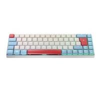Clavier gaming mécanique sans fil Azerty Cherry MX-LP 2.1 Blanc Blanc G