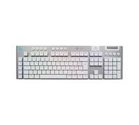 Clavier gaming mécanique sans fil ultra-plat Azerty Logitech G915 X Lightspeed Tactile Blanc