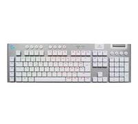 Clavier gaming mécanique sans fil ultra-plat Azerty Logitech G915 X Lightspeed Tactile Blanc Blanc G