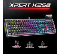 Clavier Gamer mécanique (Red switch) Spirit of Gamer Xpert K250 RGB (Noir)