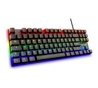 Clavier gaming mécanique The G-Lab Mercury - TKL Switch - Compatible sur PC - PS4 - PS5 - Xbox One - Xbox Series X - Xbox Series S - Noir Noir G