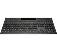 Clavier Gaming Mécanique Ultrafin - AZERTY - CORSAIR - K100 AIR WIRELESS - Rétroéclairage LED RGB - Noir (CH-913A01U-FR)