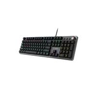 Clavier Gaming MSI FORGE GK310 RED DE, Mécanique USB QWERTY Allemand, Rétroéclairage LED RGB, Anti-Ghosting, Câble 1.8m, Durée de vie 60M frappes