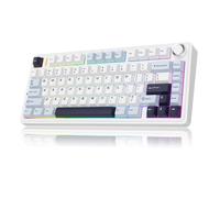 Clavier Gaming OVERCLOCK x Aula F75 - Partenaire Officiel LPL - 75% Gasket, 3 Modes, Switch LEOBOG Reaper