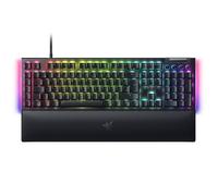 Razer Clavier gaming mécanique BlackWidow V4 – Chroma RGB, Snap Tap, switches verts AZERTY Noir