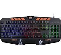 Konix Interactive Clavier filaire Naruto Shippuden à membrane AZERTY