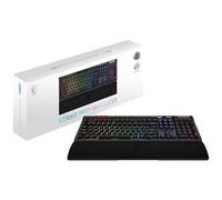 MSI Clavier gamer Strike Pro Silent RGB – AZERTY sans fil (Bluetooth/2.4GHz) hot-swap Noir