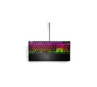 SteelSeries Clavier gaming Apex 7 Red Switch – Rétroéclairé, avec pavé numérique, noir