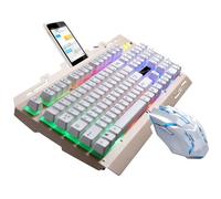 Clavier Gaming - TD® - Avec Souris - Rétroéclairage LED - RGB - Ergonomique
