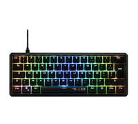 The G-Lab Clavier gaming Keyz Thallium – Mécanique AZERTY Switchs bleus RGB