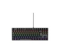 Nova Gaming Clavier gaming mécanique Sculptor TKL AZERTY 84 touches 25 anti-ghosting RGB USB