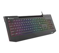 Clavier Genesis Lith 400 Silent Gaming avec éclairage RVB Disposition US G