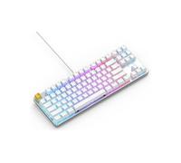 Clavier Glorious GMMK GLO-GMMK-COM-BRN-W Filaire QWERTY US RVB Blanc G