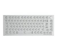 Glorious Gaming GMMK Pro 75% Barebones (Cadre Uniquement) - Clavier de Jeu mécanique modulaire, Taille TKL (75%), Cadre de 1,5 kg, RGB, Personnalisable, Disposition américaine/ANSI - Blanc