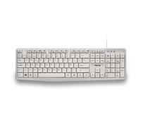 Clavier Heritage USB-A avec 12 Touches MULTIMÉDIAS. Silencieux, CÂBLE 1,5M, Angle D’Inclinaison, Plug & Play
