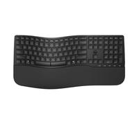 HP Clavier HP 680 Comfort – bi-mode sans fil (RF + Bluetooth), taille réelle, Noir