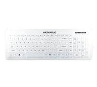 Clavier hygiénique MAN&MACHINE Very Cool Flat, blanc, 104 touches, FR (VCF/DE/W5)