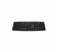Clavier iggual CK-BASIC-105T QWERTY USB Noir Espagnol Singe [1 Pièce]