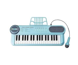 Clavier jouet pour piano - instrument de musique à 37 touches, jeu pour microphone réglable, clavier éducatif amusant portable | garçons et filles, fêtes, vacances, école, salle, maison, int