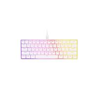 Corsair CH-9194114-DE - Tastatur clavier USB Allemand Blanc